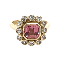 Load image into Gallery viewer, Pink Stone Ring