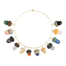 Load image into Gallery viewer, Gold Acorn Pendants