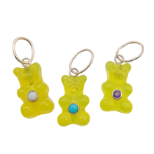 Load image into Gallery viewer, Resin Gummy Bear Pendants