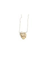 Load image into Gallery viewer, Br456- Diamond Natural Heart Shell