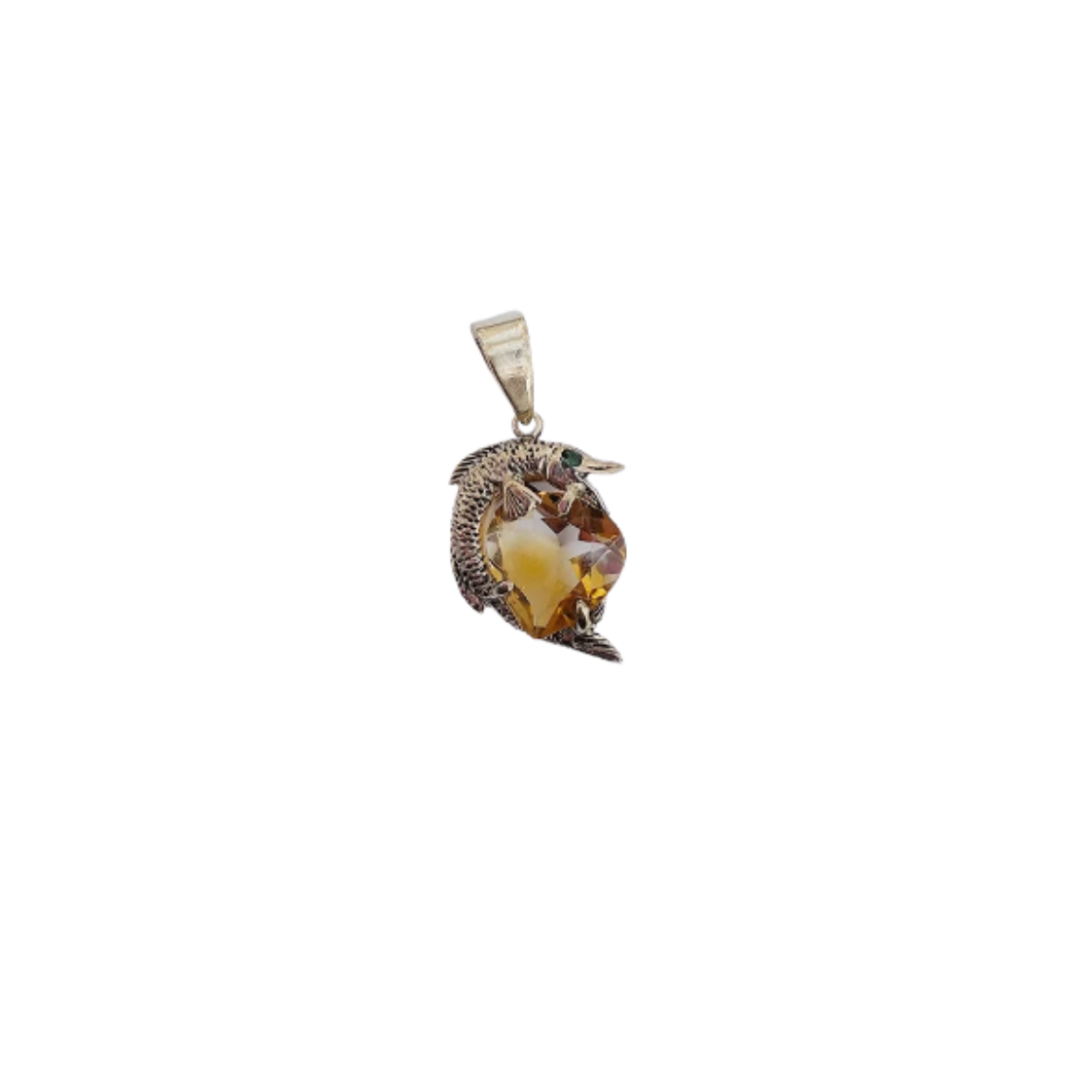 Gold fish pendant ccww designs