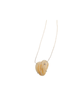 Load image into Gallery viewer, Br456- Diamond Natural Heart Shell