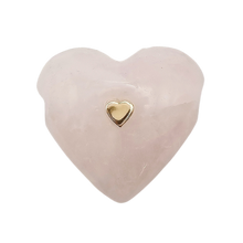 Load image into Gallery viewer, Carved Stone Studded Heart Pendant
