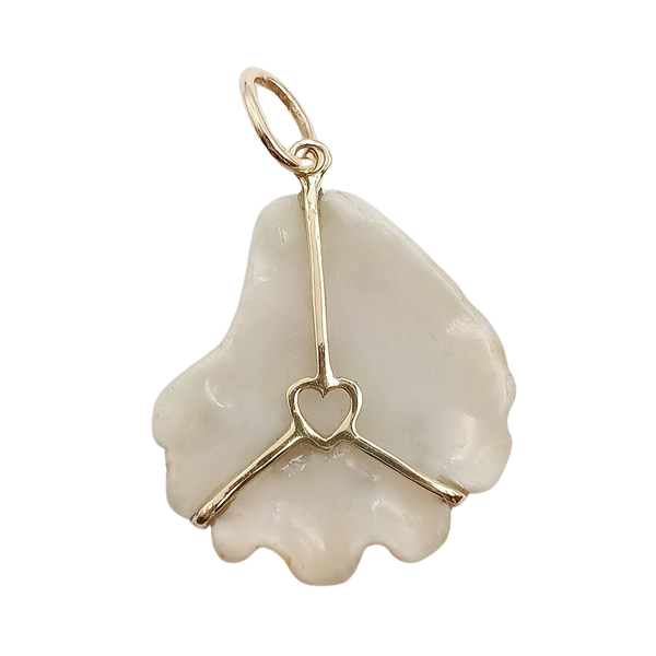 Studded Kitten Paw Pendant