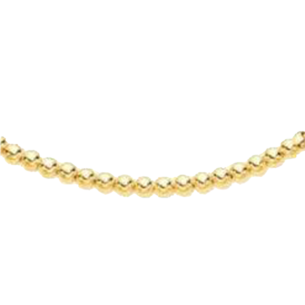 14K Gold Bead Chain (6mm)