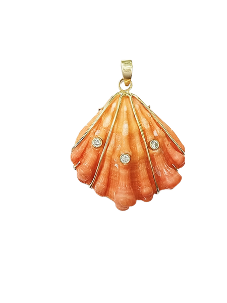 Diamond Orange Lion's Paw