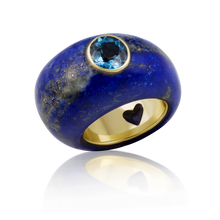 Load image into Gallery viewer, Carved Stone Ring
