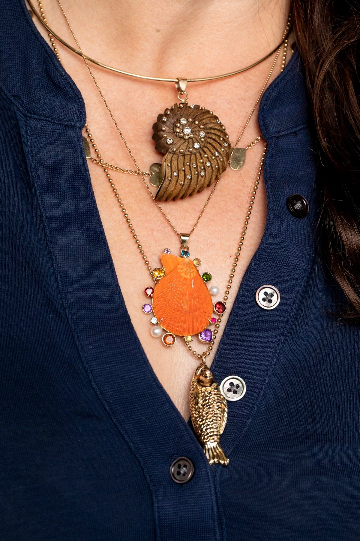 Orange Pecten Halo Shell β CCWW Designs