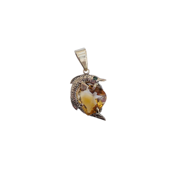 Gold Fish Pendant