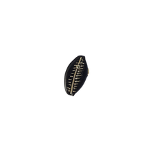 Load image into Gallery viewer, Carved Ebony Cowrie Shell
