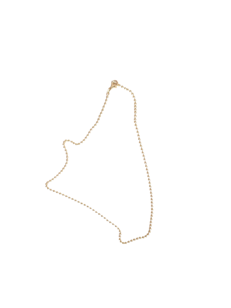 14K Bead Chain (2.5mm)