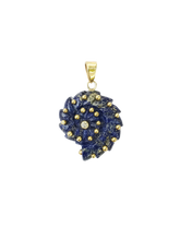 Load image into Gallery viewer, Lapis Lazuli Ammonite Pendant
