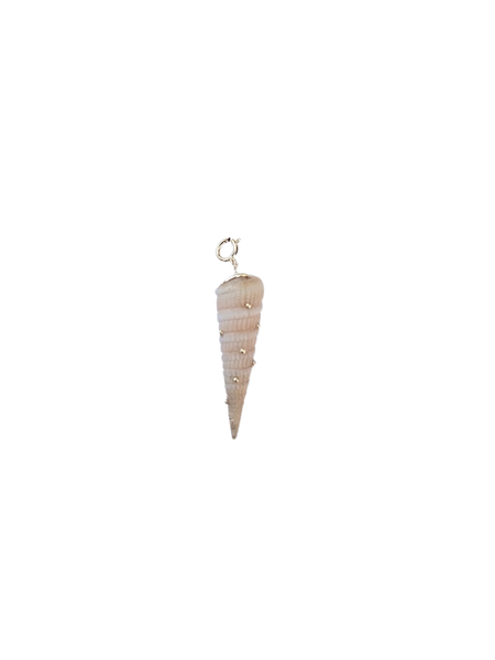 Auger with Gold Balls Charm
