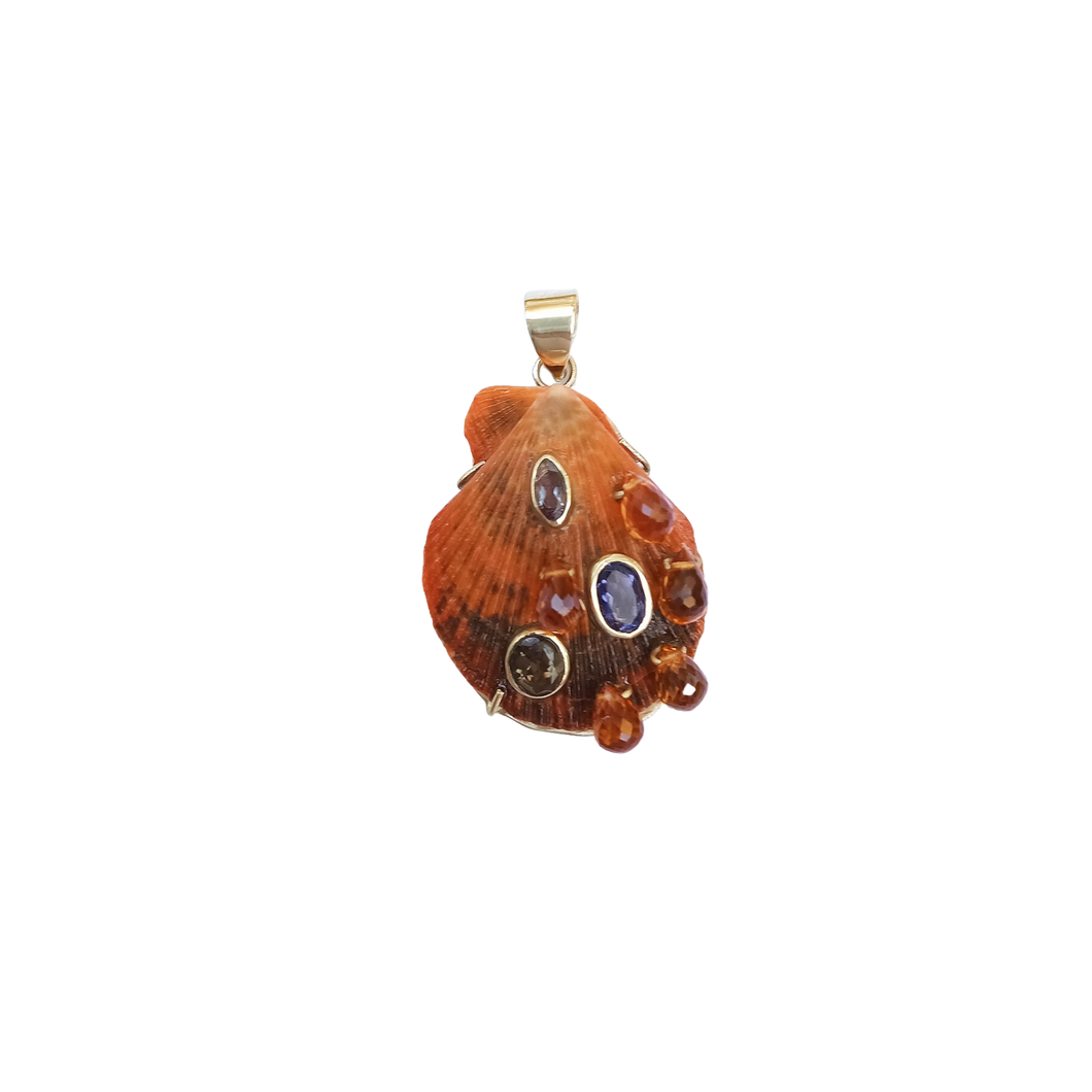 Orange Citrine Shell