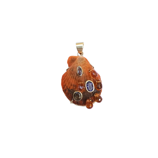 Orange Citrine Shell