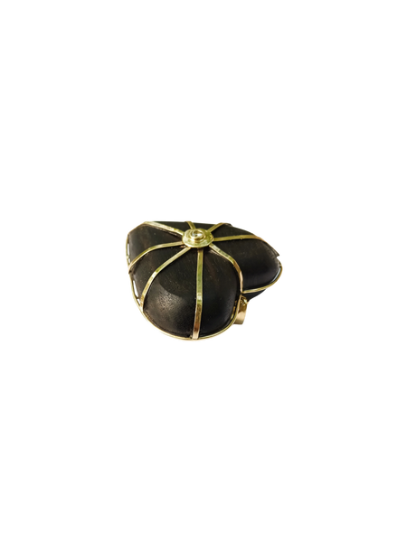 Carved Ebony Heart