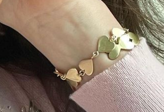 Heart Link Bracelet