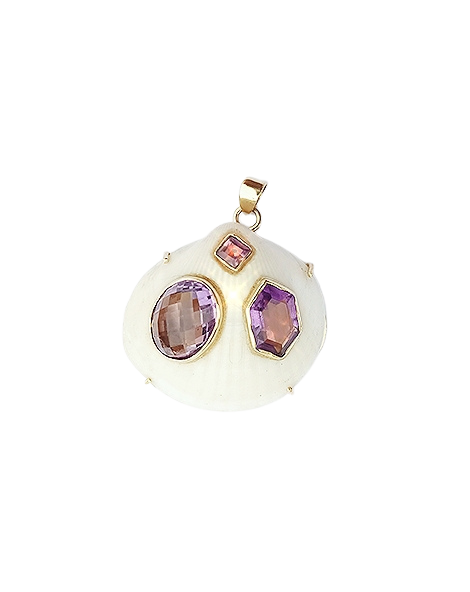 Amethyst White Shell