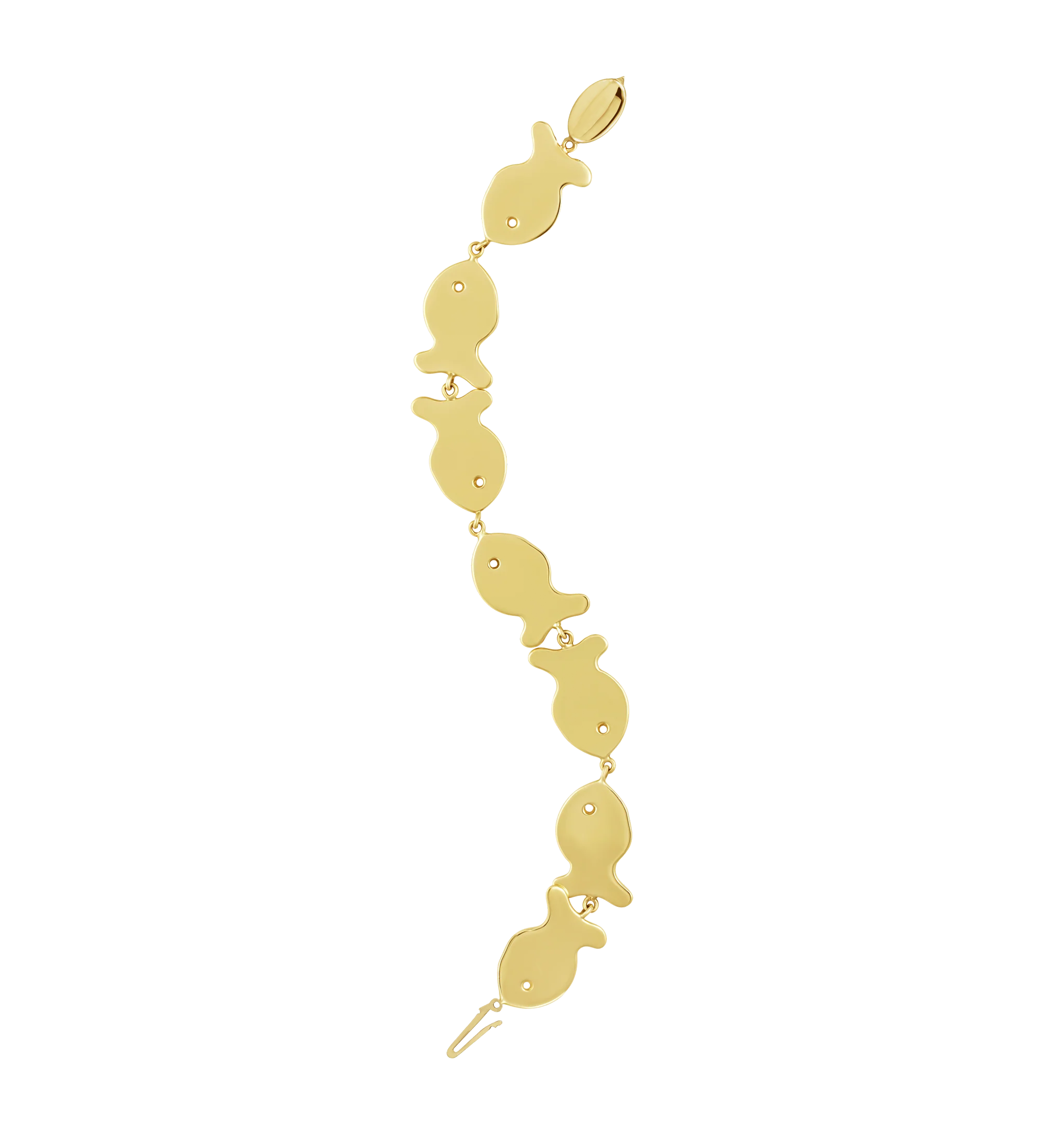 Large Gold Fish Bracelet – CCWW Designs