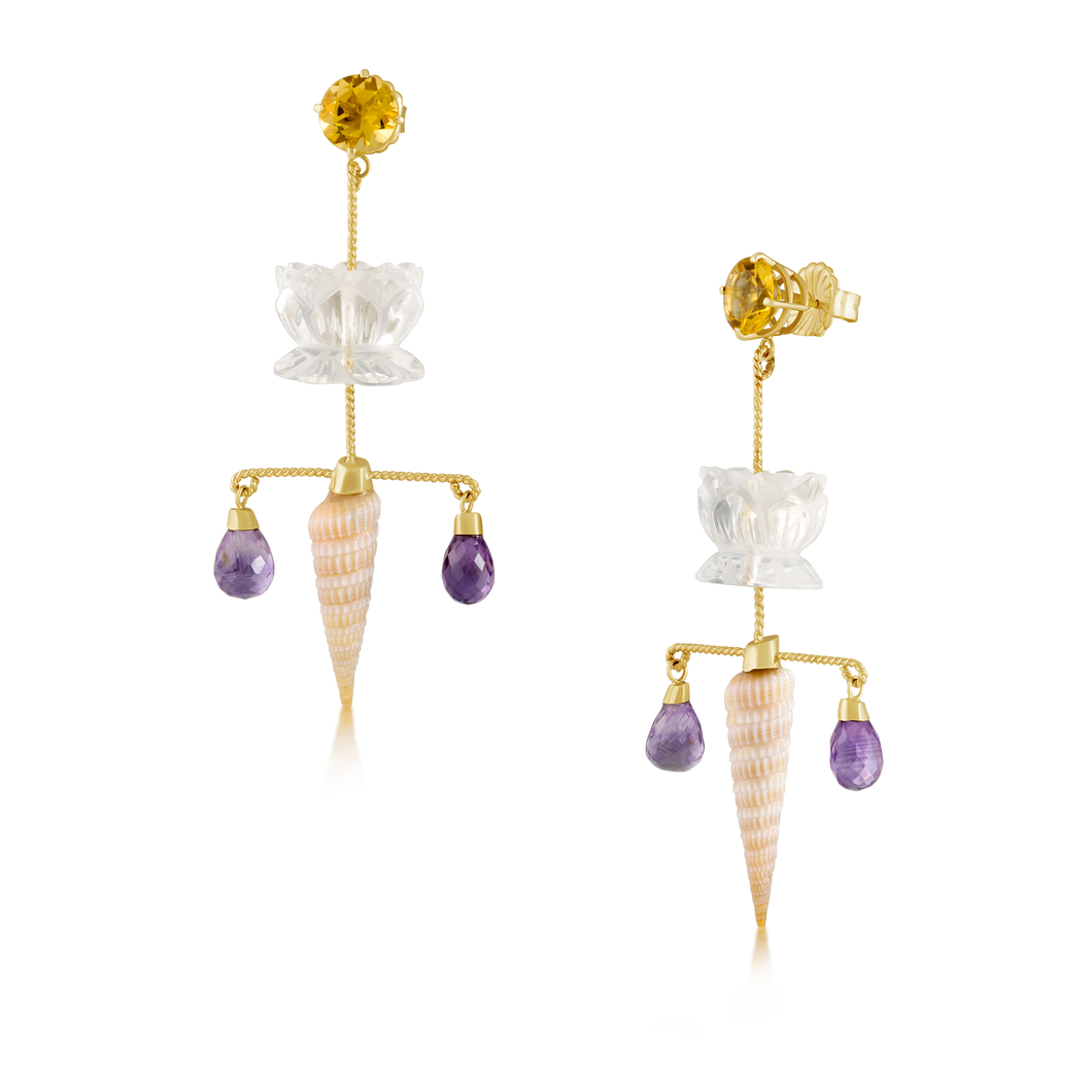 Tiered Earrings Auger