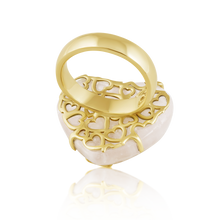 Load image into Gallery viewer, Stitched Heart Ring
