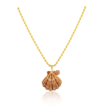 Load image into Gallery viewer, Orange Lion’s Paw Pendant
