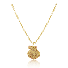 Load image into Gallery viewer, Orange Lion’s Paw Pendant
