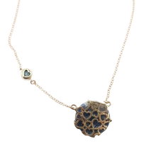 Load image into Gallery viewer, Carved Stone Planet Necklace
