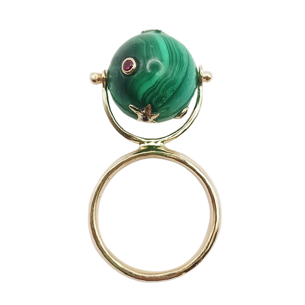 Spinning Planet Ring
