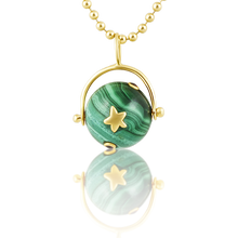 Load image into Gallery viewer, Spinning Planet Pendant
