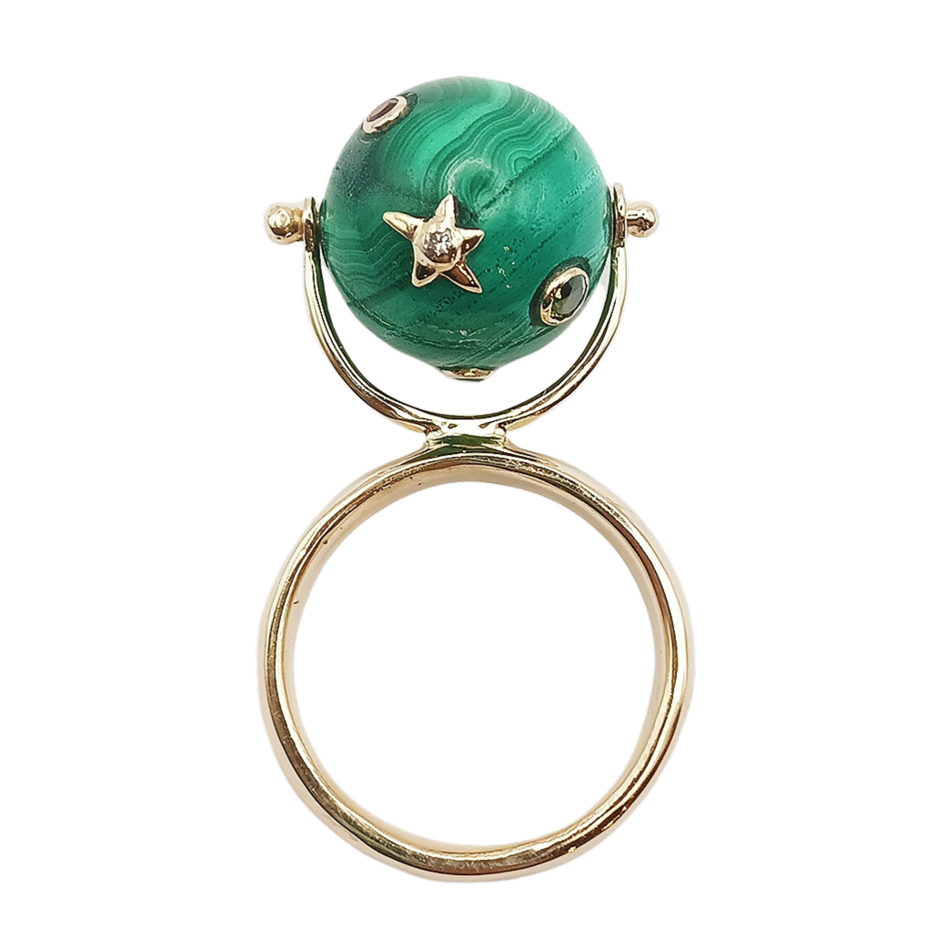 Spinning Planet Ring