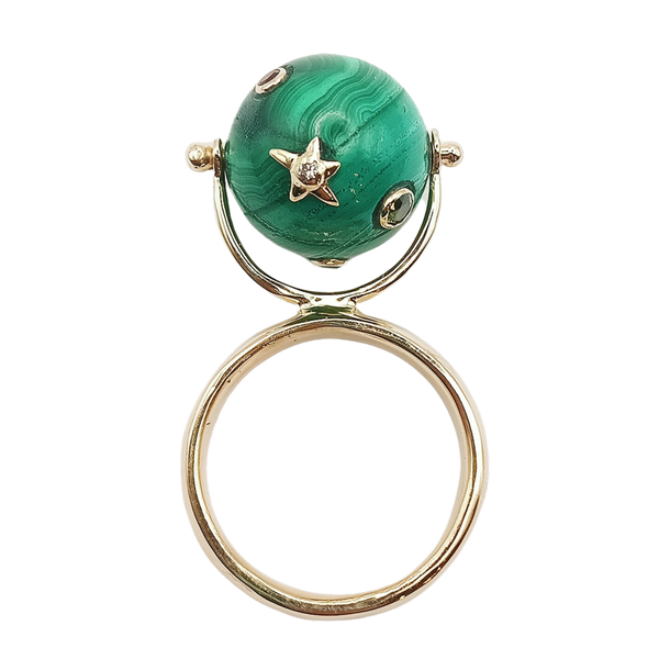 Spinning Planet Ring