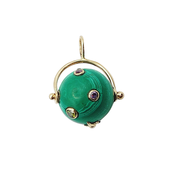 Spinning Planet Pendant