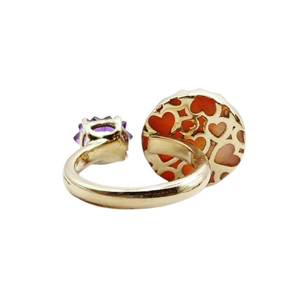 Mars + Amethyst Ring