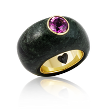 Load image into Gallery viewer, Carved Stone Ring
