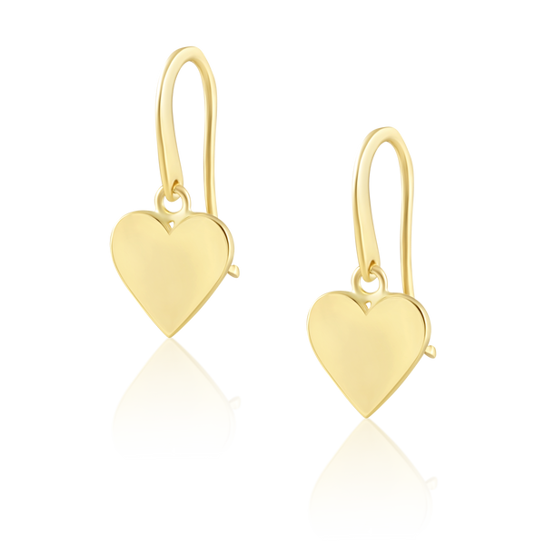 Heart Dangle Earrings