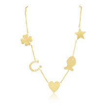 Load image into Gallery viewer, Cece 5-Charm Necklace
