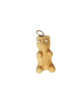 Load image into Gallery viewer, Carved Wood Gummy Bear Pendant
