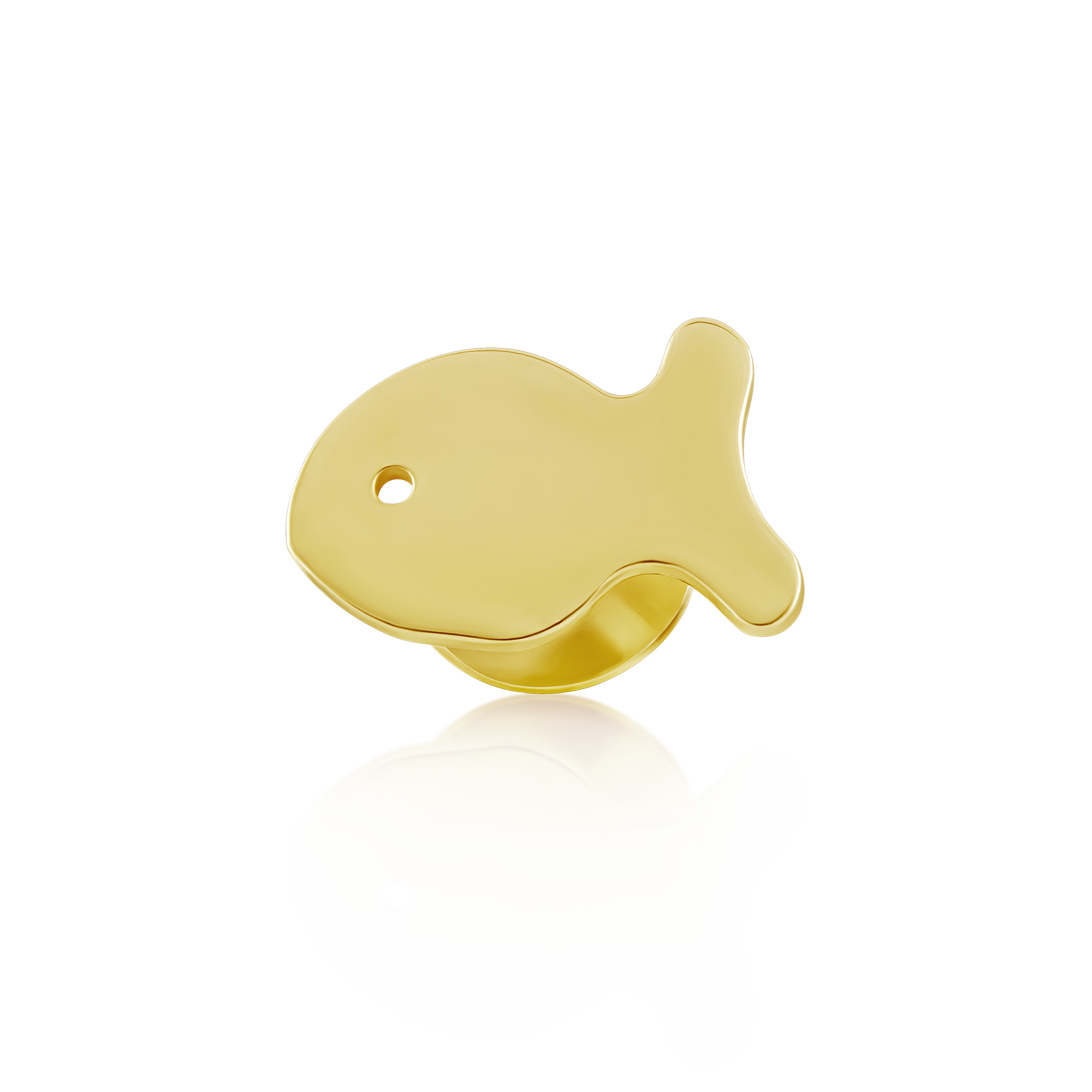Gold Fish Pin – CCWW Designs