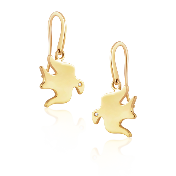 Bird Dangle Earrings