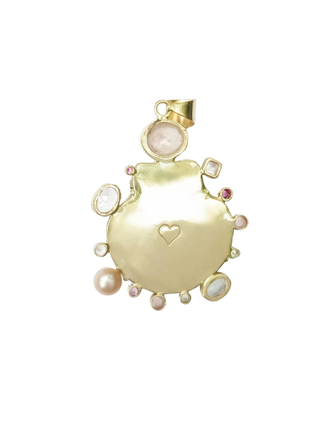 Pink Shell Pastel Pink Halo