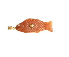 Load image into Gallery viewer, Carnelian Swedish Fish
