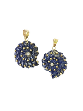 Load image into Gallery viewer, Lapis Lazuli Ammonite Pendant
