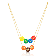 Load image into Gallery viewer, Candy Letter Necklace
