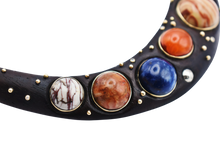 Load image into Gallery viewer, Stone Solar System Walnut Collar
