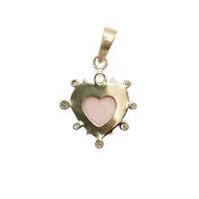 Load image into Gallery viewer, Pink Conch Shell Heart Halo
