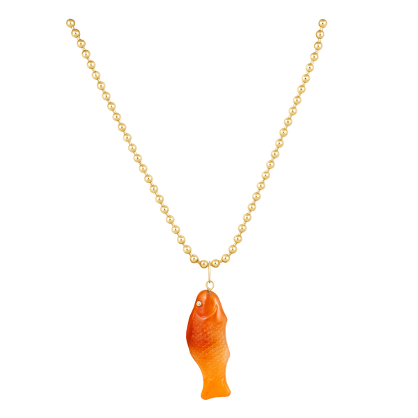 Carnelian Agate Swedish Fish