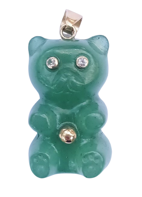 Green Stone Gummy Bear