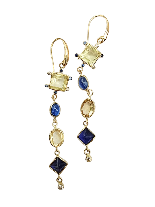 Sapphire Earrings