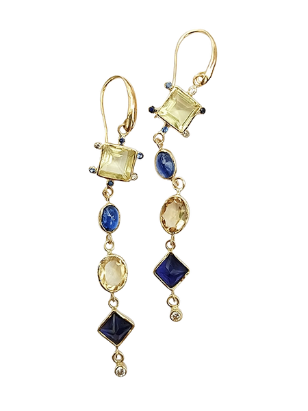 Sapphire Earrings